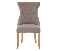 Orsina Luxurious Design Mink Linen Dining Chair, Durable Dining Chair For Dining Table, Comfortable Dining Chair