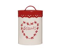 Orsina Maison by Premier Anglaise Biscuit Canister in Red Orsina Red