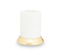 Orsina Mako White Marble Toothbrush Holder Orsina White