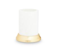 Maison By Premier Mako White Marble Tumbler, White