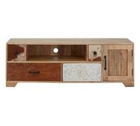 Orsina Mango Wood Media Unit,four Drawers Unit,industrial Design Sideboard,modern Storage Cabinet,bedroom Sideboard