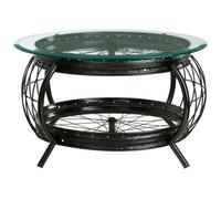 Orsina Mantis Black Finish Coffee Table