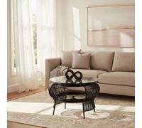 Orsina Mantis Black Finish Table