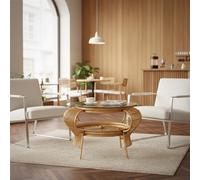Orsina Mantis Gold Finish Table