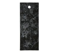 Orsina Marble Effect Serving Platter, Rectangular Food Platter, Stoneware Platter With Hanging Hole, Serving Tray in Black Orsina Black