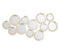 Orsina Marcia Wall Mirror in Silver Orsina Silver