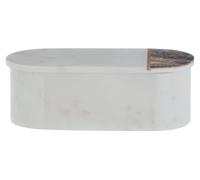Orsina Marella Trinket Box in White Orsina White