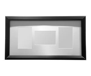 Orsina Maren 3 Photo Multi Photo Frame in Black Orsina Black