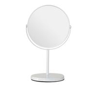Orsina Marisha White Metal Swivel Large Table Mirror