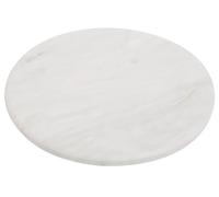 Orsina Marmore Round White Marble Chopping Board Orsina White