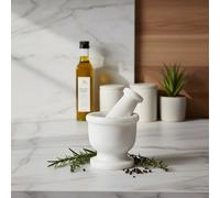 Orsina Marmore White Marble Mortar And Pestle
