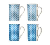 Orsina Maroc Blue Mugs Set Of 4