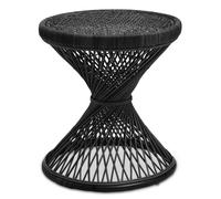 Orsina Mataram Twisted Side Table in Black Orsina Black