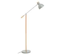 Orsina Matte Floor Lamp, Adjustable Height Office Lamp, Easy-to-Use Lamp Floor, Focused Lighting Bedroom Lamp in Grey Orsina Grey