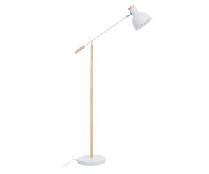 Orsina Matte Floor Lamp, Adjustable Height Office Lamp, Easy-to-Use Lamp Floor, Focused Lighting Bedroom Lamp in White Orsina White