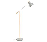 Orsina Matte Grey Floor Lamp, Adjustable Height Office Lamp, Easy-To-Use Lamp Floor, Focused Lighting Bedroom Lamp
