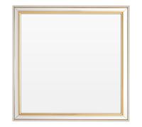 Orsina Mazzone Square Framed Wall Mirror in Gold Orsina Gold