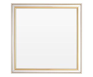 Orsina Mazzone Square Framed Wall Mirror in Gold Orsina Gold