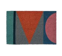 Orsina Mediterranean Multicoloured Coir Doormat | Size: 100 cm diameter Orsina Multicolor 100 cm diameter