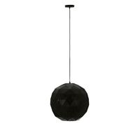 Orsina Medium Black & Copper Pendant Light, Matte Black Geometric Ceiling Light, Gold Interior Lamp Orsina Black