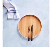 Orsina Medium Round Glass Casserole Dish, Durable Borosilicate Glass Oven Dish With Lid, Heat-Resistant Bakeware in Natural Orsina Natural