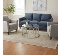 Orsina Merlin Silver Leaf Coffee Table