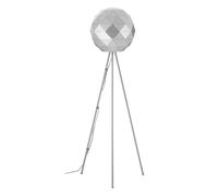 Mateo Floor Lamp Interiors by Premier Silver One Size
