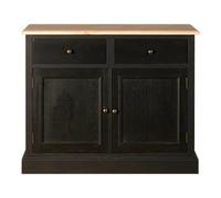 Orsina Mid Century 2 Drawer Sideboard, Classic Colonial Design Sideboard, Perfectly Sized Contemporary Sideboard