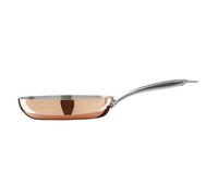 Minerva 24cm Frying Pan, Copper Tri Ply, Stainless Steel Handle
