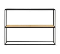 Orsina Minimalist Design Rectangular Console Table, Versatile & Functional Hallway Table, Sleek Outdoor Table in Black Orsina Black