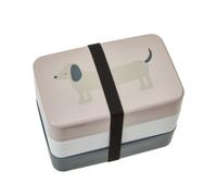 Orsina Minimalist Dog Lunch Box With Cutlery, Organized Lunch Box, Versatile Box With Reusable Spoon And Fork