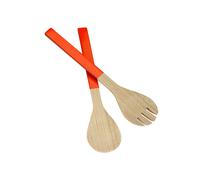 Orsina Minimalist Terrazzo Tray, Versatile Round Tray, Minimalist Snack Tray, Lightweight & Compact Outdoor in Orange Orsina Orange