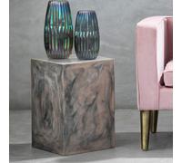 Orsina Minimalistic Faux Marble Stool,contemporary Kitchen Bar Seat,durable Wooden Bar Stool, Decorative Seat