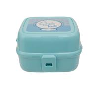 Orsina Mint Green 4 Compartments Lunch Box, Grub Tub Tiffin Box With Lock, Lunch Container For Office, Home
