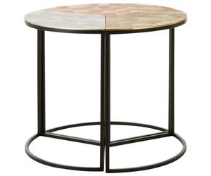 Orsina Mirano Set Of 3 Assorted Round Side Tables