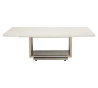 Orsina Moda Marble Coffee Table in Silver Orsina Silver