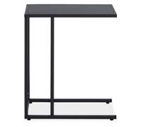 Sleek Grey Metal Side Table, Modern Design Bedside Table For Bedroom, Functional Livingroom Sidetable Premier Housewares Black One Size