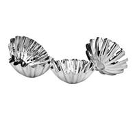 Set Of 4 Brioche/Cake Moulds, Tinplate