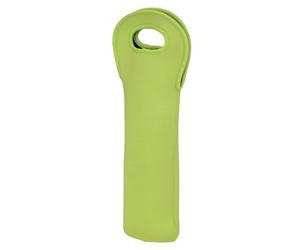 Orsina Modern Lime Green Wine Bottle Holder, Stylish Bottle Holder For Kitchen, Heat Resistant Sleek Wine Holder