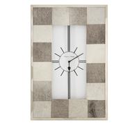 Orsina Modern Patchwork Wall Clock, Durable Stainless Steel Wall Clock Orsina Multicolor