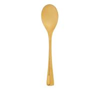 Orsina Modern Retro Set of 6 Teaspoons, Elegant Gold-Finished Stainless Steel Spoons with Slender Handles in Gold Orsina Gold
