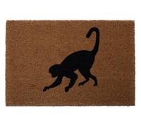 Orsina Monkey Doormat in Brown | Size: 100 cm diameter Orsina Brown 100 cm diameter
