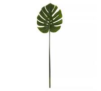 Orsina Monstera Palm Stem - 109Cm Green, Large Faux Leaf With Lifelike Texture And Bold Tropical Look, Adds Height