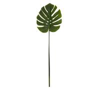 Orsina Monstera Palm Stem - 109cm Green, Large Faux Leaf With Lifelike Texture & Bold Tropical Look, Adds Height in Green Orsina Green