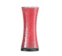 Interiors by Premier Mosaic Red Glass Lamp Premier Housewares Red One Size