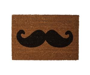 Orsina Moustache Printed Fiber Doormat