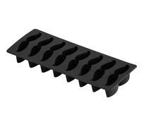 Premier Housewares 8-Moustache Ice Cube Tray - Black