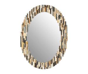 Orsina Multi Tile Oval Wall Mirror