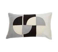 Orsina Multicoloured Geometric Rectangular Cushion, Colourful Patterned Cushion For Living Room, Large Sofa Cushion