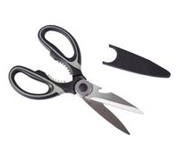 Orsina Multipurpose Black And Grey Scissors, Eronomic Sharp Blades Scissors, Comfortable Stainless Steel Scissors